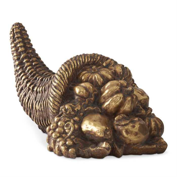 Gold Resin Cornucopia