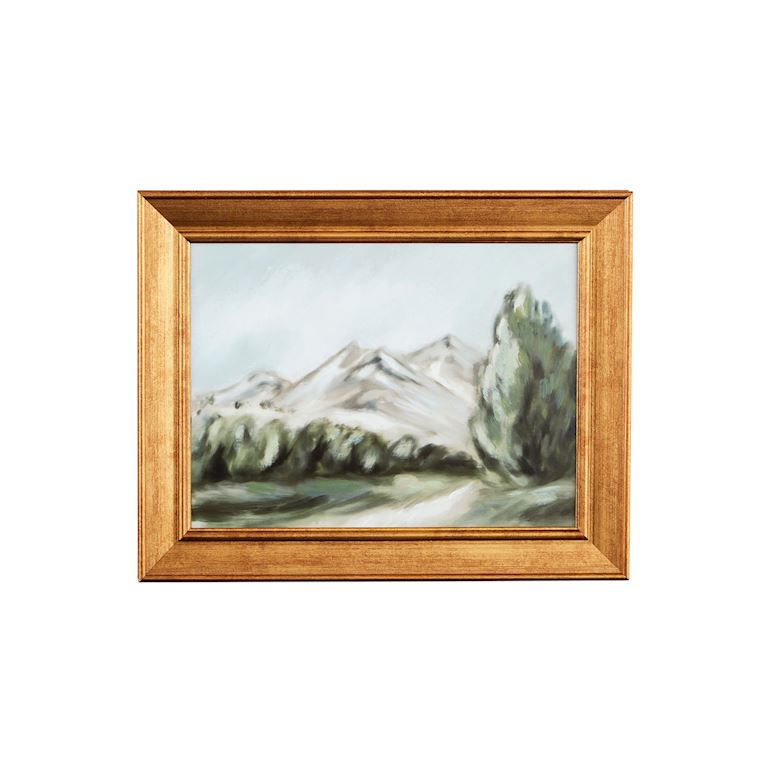 Mountain Landscape Framed Art