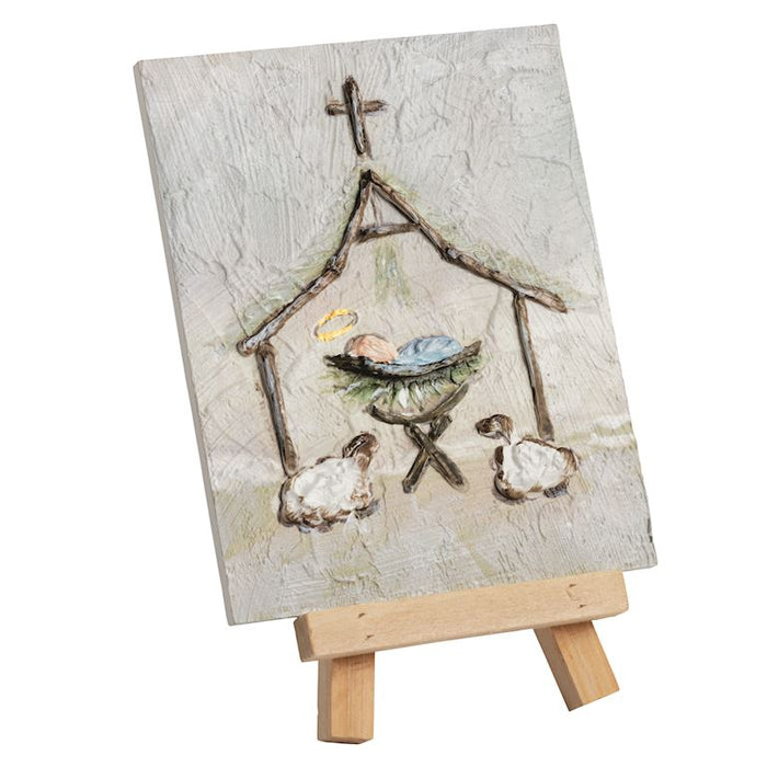 Farmhouse Art on Easel