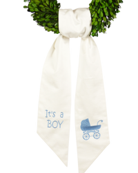 Wreath Sash: It's A Boy