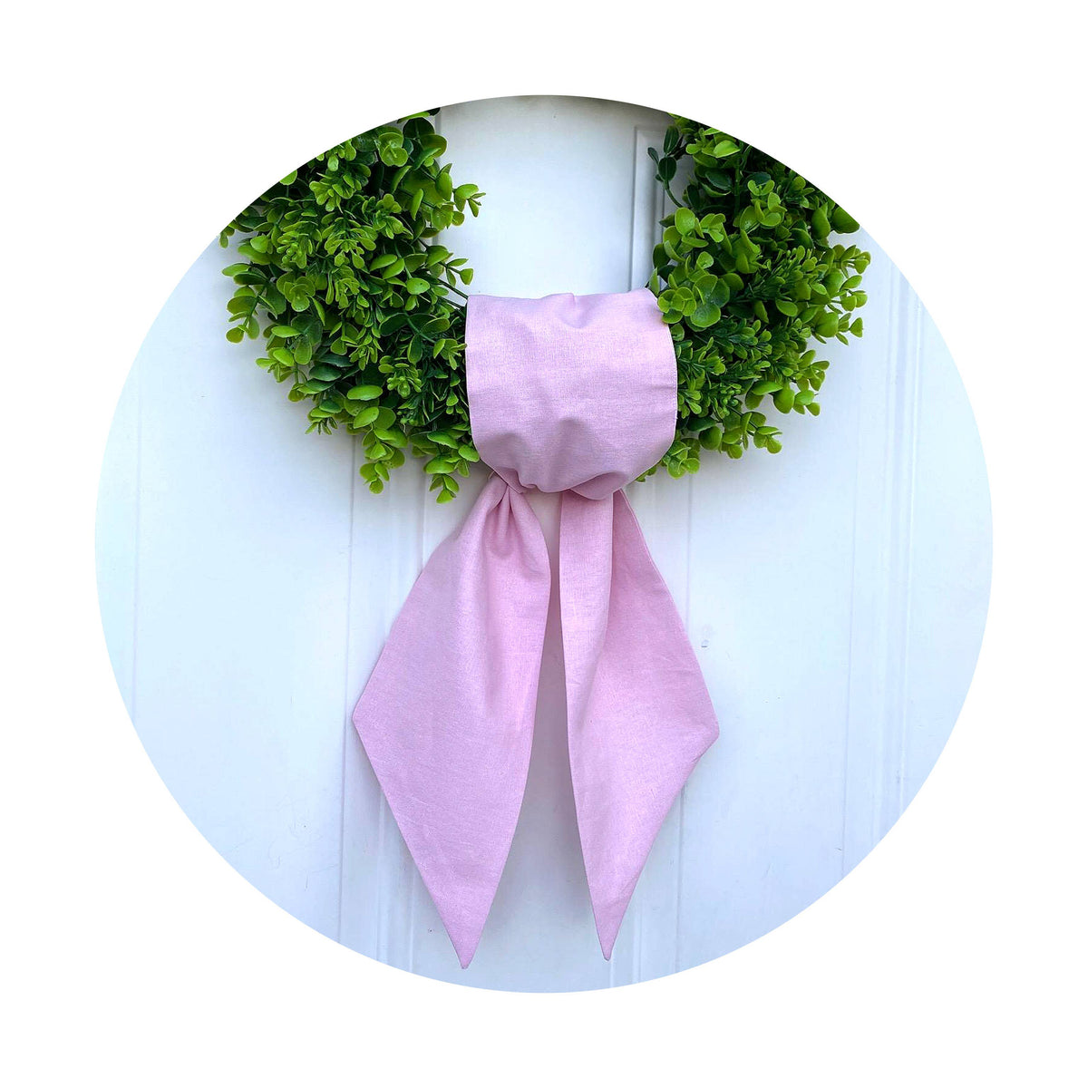 Linen Wreath Sashes
