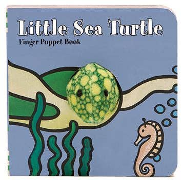 Little Sea Turtle Finger Puppet Book