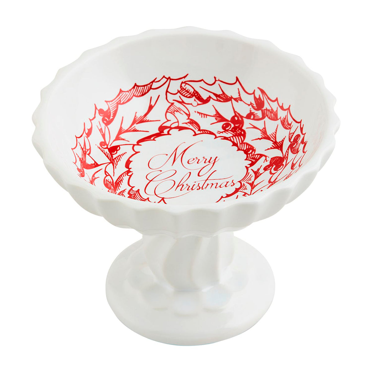 Wreath Pedestal Candy Dish