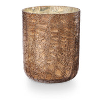 Boxed Crackle Glass Candle