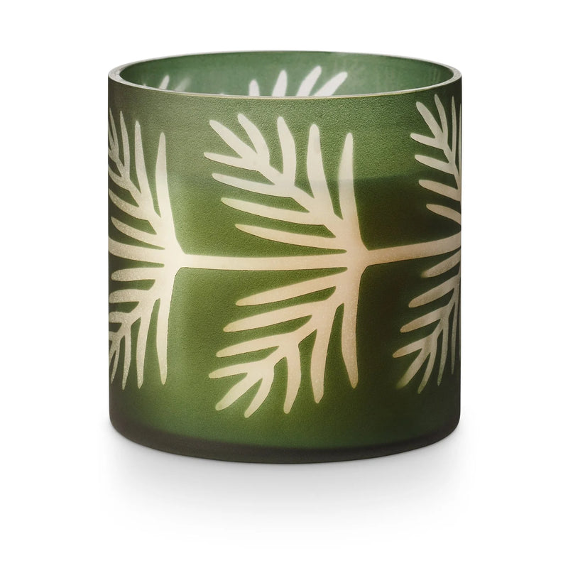 Pine Glass Candle Collection