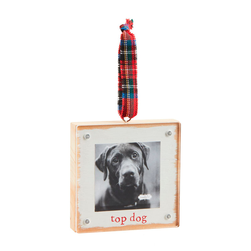 Top Dog Frame Ornament