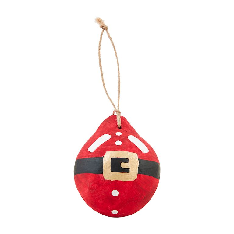 Santa Belt Ornament