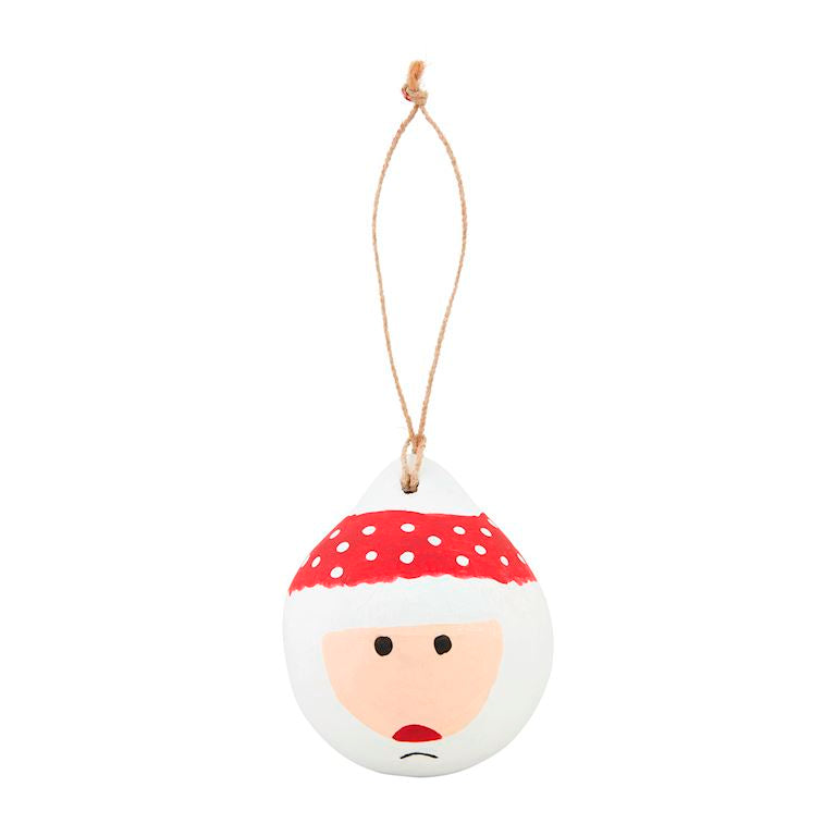 Santa Ornament