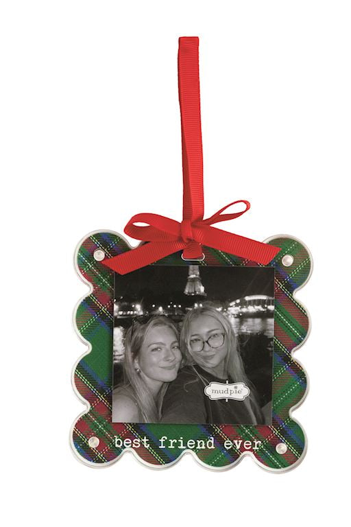 Tartan Photo Ornament Collection
