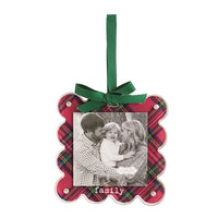 Tartan Photo Ornament Collection