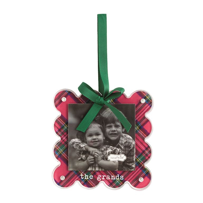 Tartan Photo Ornament Collection