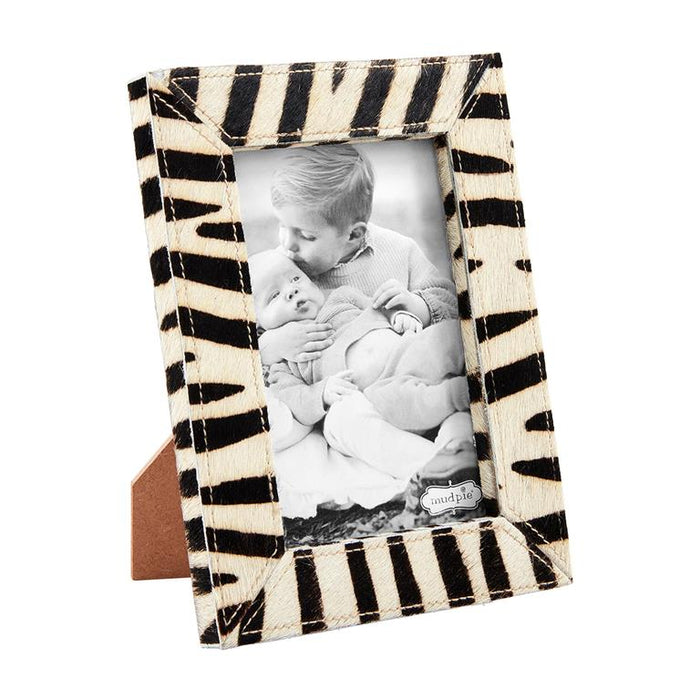 Zebra Mohair Hide Frame