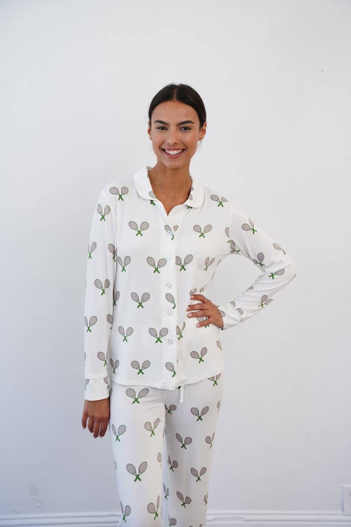 Tennis Pajamas - Pant Set