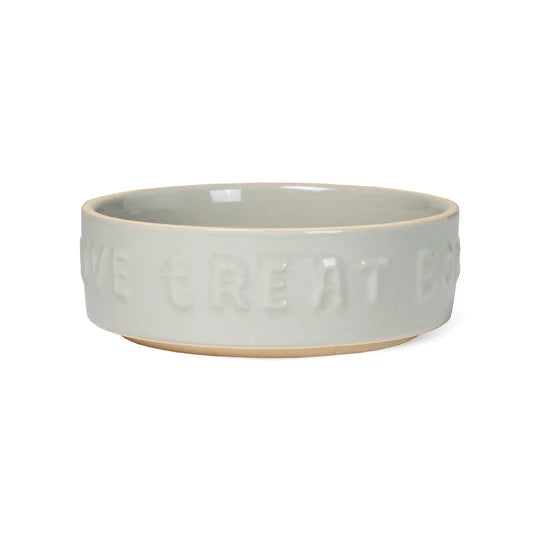 Sculpt Treat Words Medium Pet Bowl