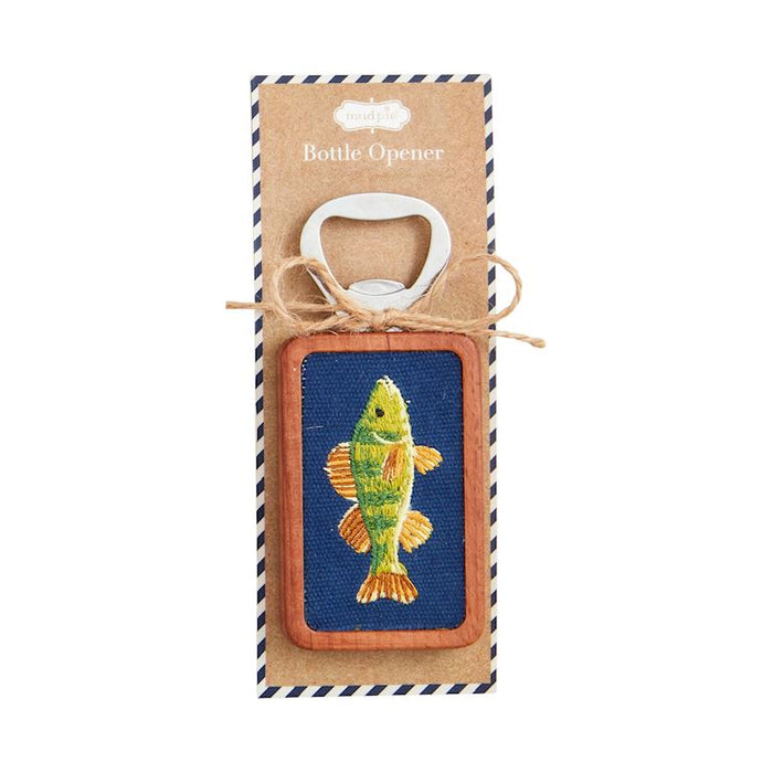 Fish Embroidered Bottle Opener