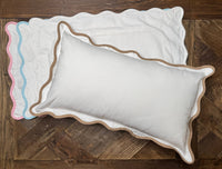 Scallop Pillow Covers - 12" x 20"