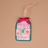 Acrylic Ornament-Merry Mahjong