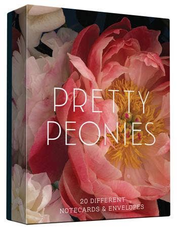 Pretty Peonies Notecards