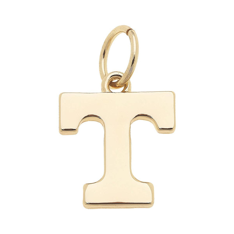 Tennessee Volunteers Shiny Gold Logo Charm