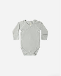 Side Snap Body Suit || Micro Stripe