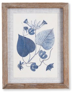 Blue Leaf Petite Prints