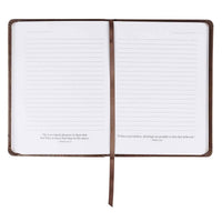 Journal Handy Brown I Know the Plans Jer. 29:11