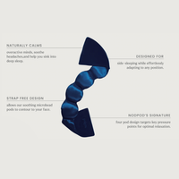 Nodpod Silk Weighted Sleep Mask- Pearl