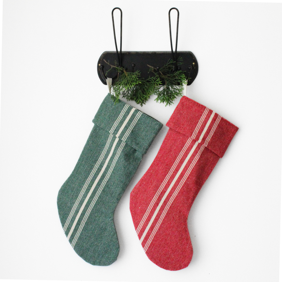 Classic Grain Stripe Stocking