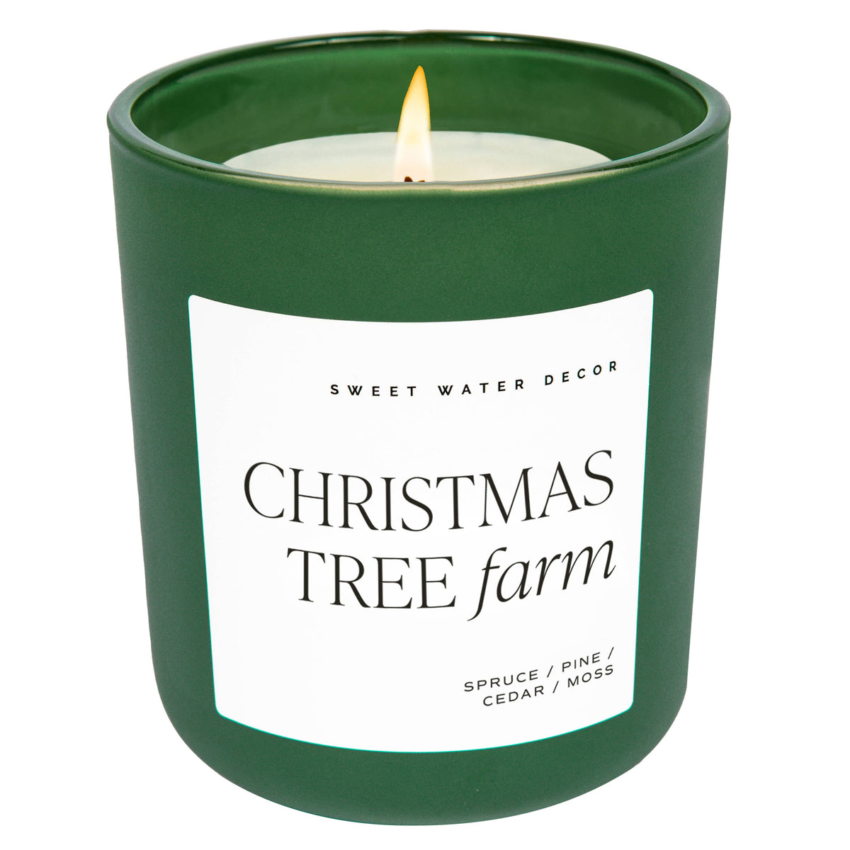 "Christmas Tree Farm" 15 oz Matte Soy Candle