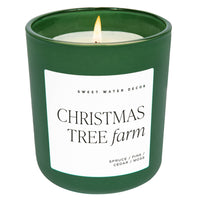 "Christmas Tree Farm" 15 oz Matte Soy Candle