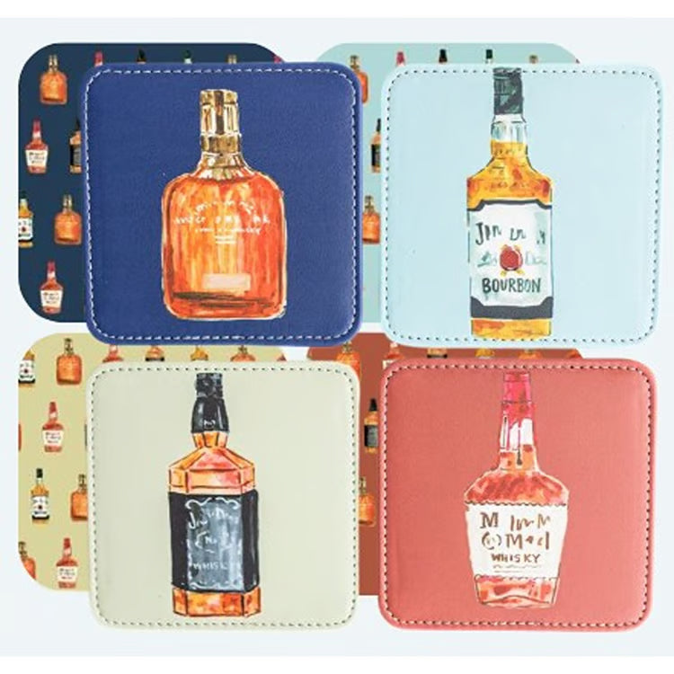 Bourbon Trail Coasters - Set/4