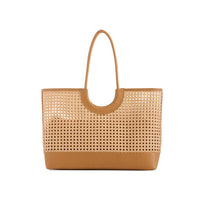 Woven Cane Tote