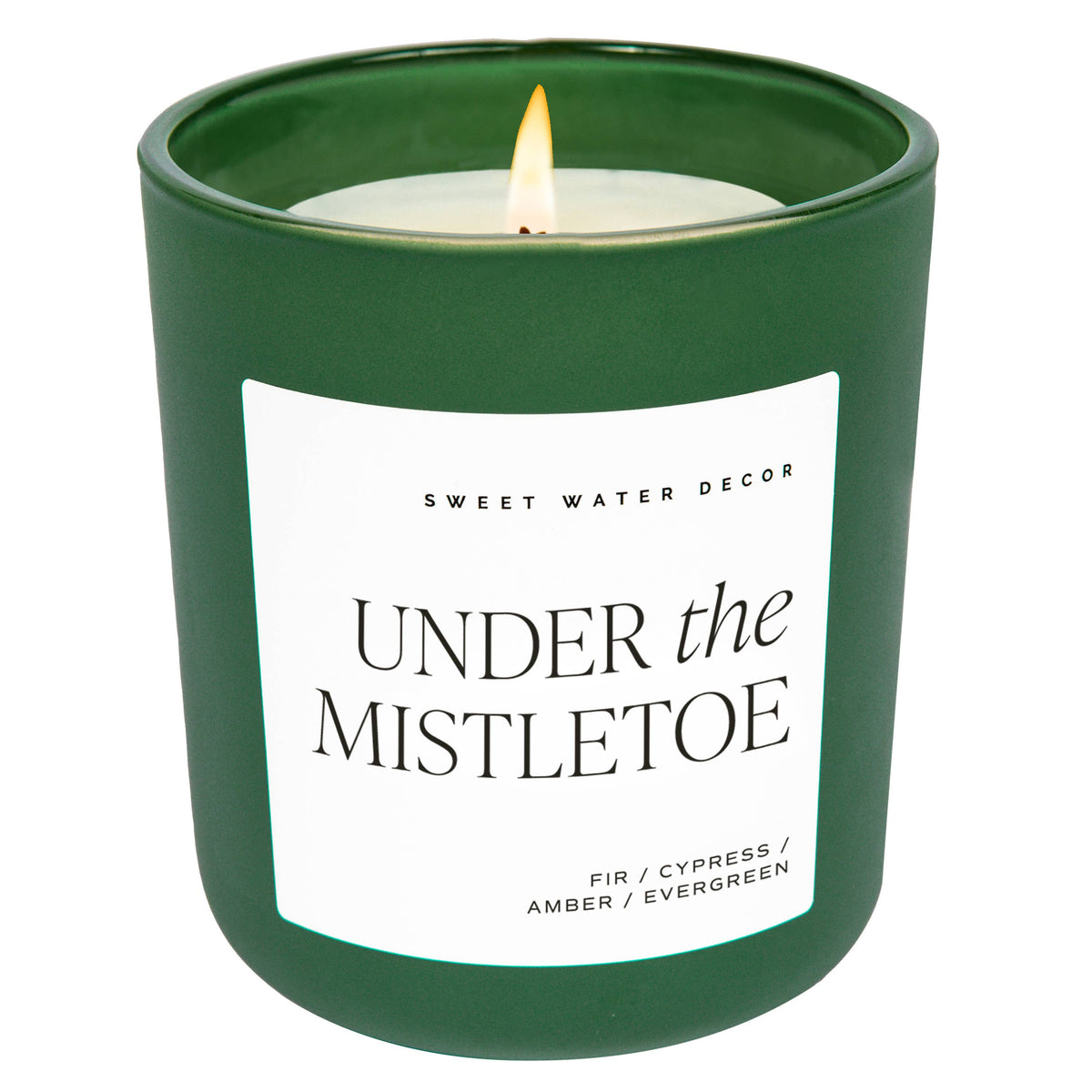 "Under the Mistletoe" 15 oz Soy Matte Candle