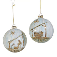 Holy Night Ball Ornament - 5"