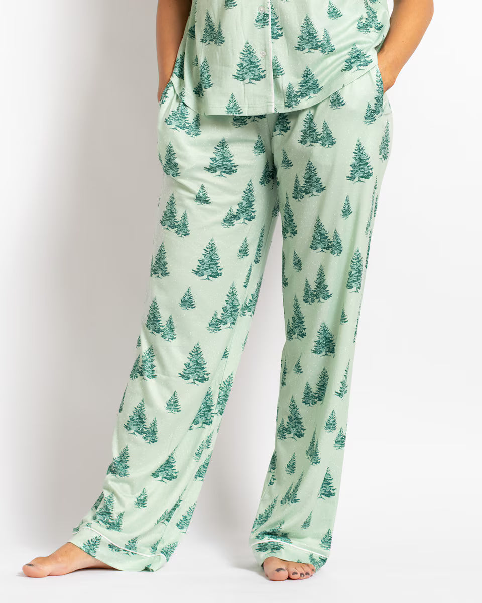 Evergreen Farm PJ Set - Short Sleeve Shirt/Pants
