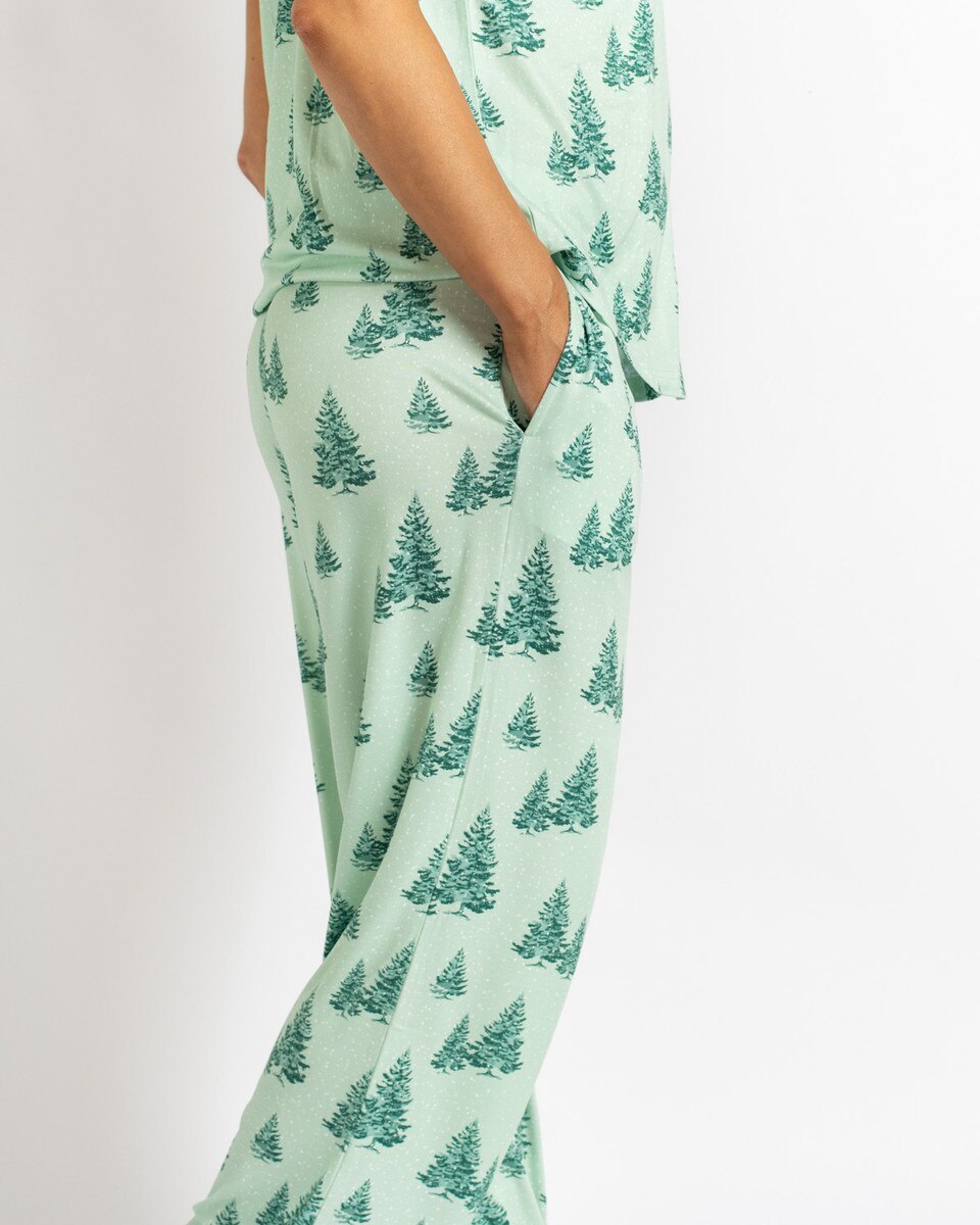 Evergreen Farm PJ Set - Short Sleeve Shirt/Pants