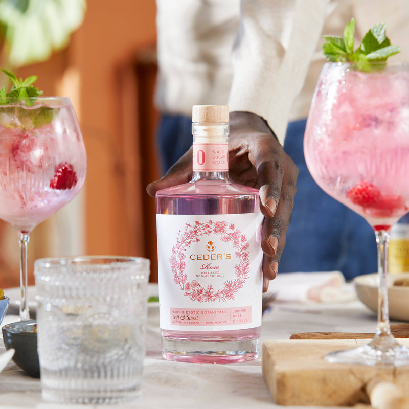 Ceder's Pink Rose Non-Alcoholic Spirit