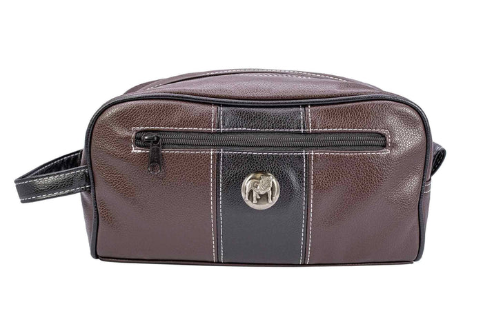 Georgia Bulldogs Men's Toiletry Dopp Bag Brown