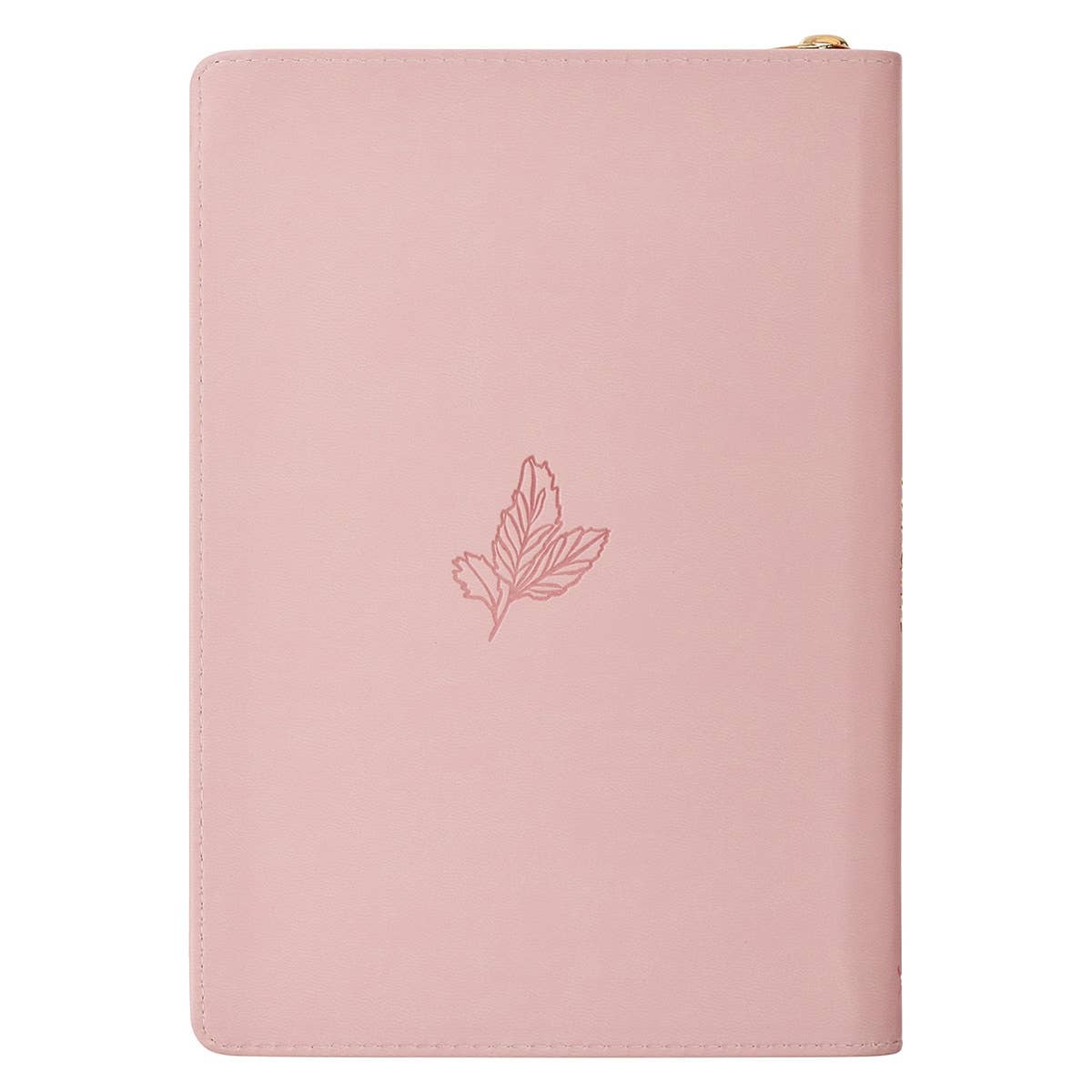 Journal Classic Zip Pink He Will Cover You Ps. 91:4