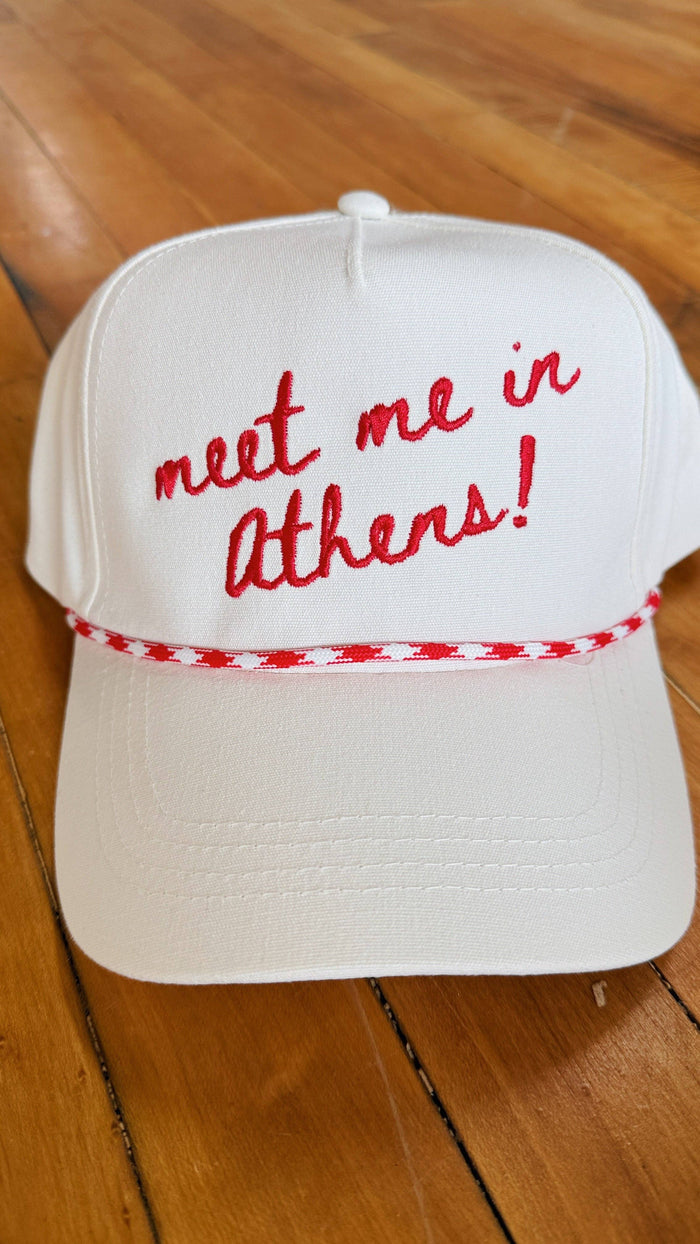 Meet Me in Athens! Rope Hat