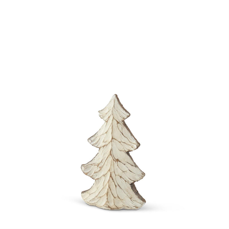 Resin Wood-Look Christmas Tree