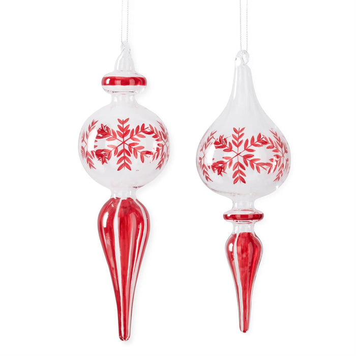 Finial Snowflake Ornament