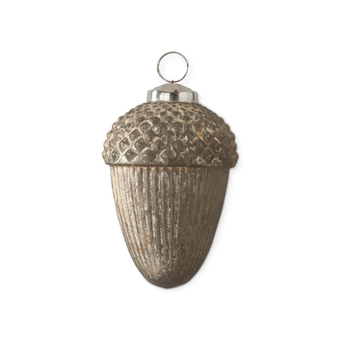 Glass Acorn Ornament