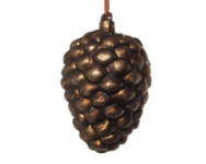 Glass Cone Antique Brown - 4.5"