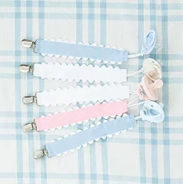 Pacifier Clip - Grosgrain Ribbon