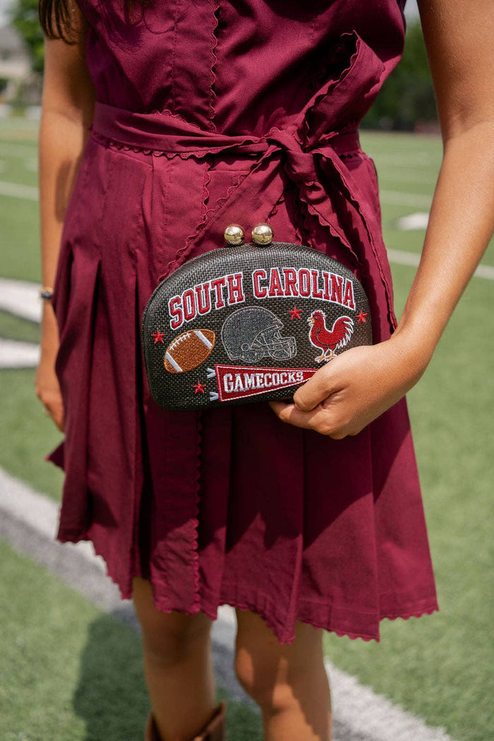 Embroidered Clutch - Gamecocks