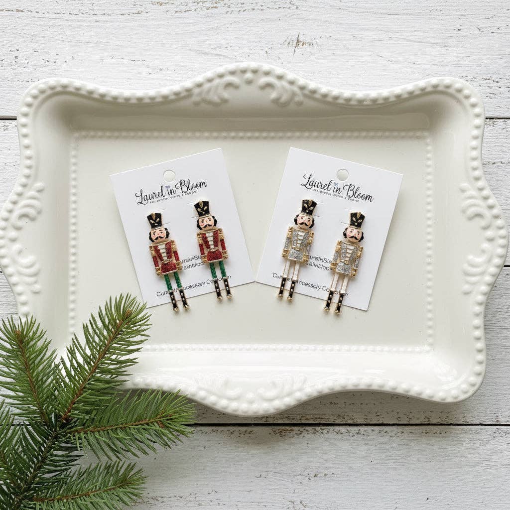 Dash & Dangle Nutcracker Earrings