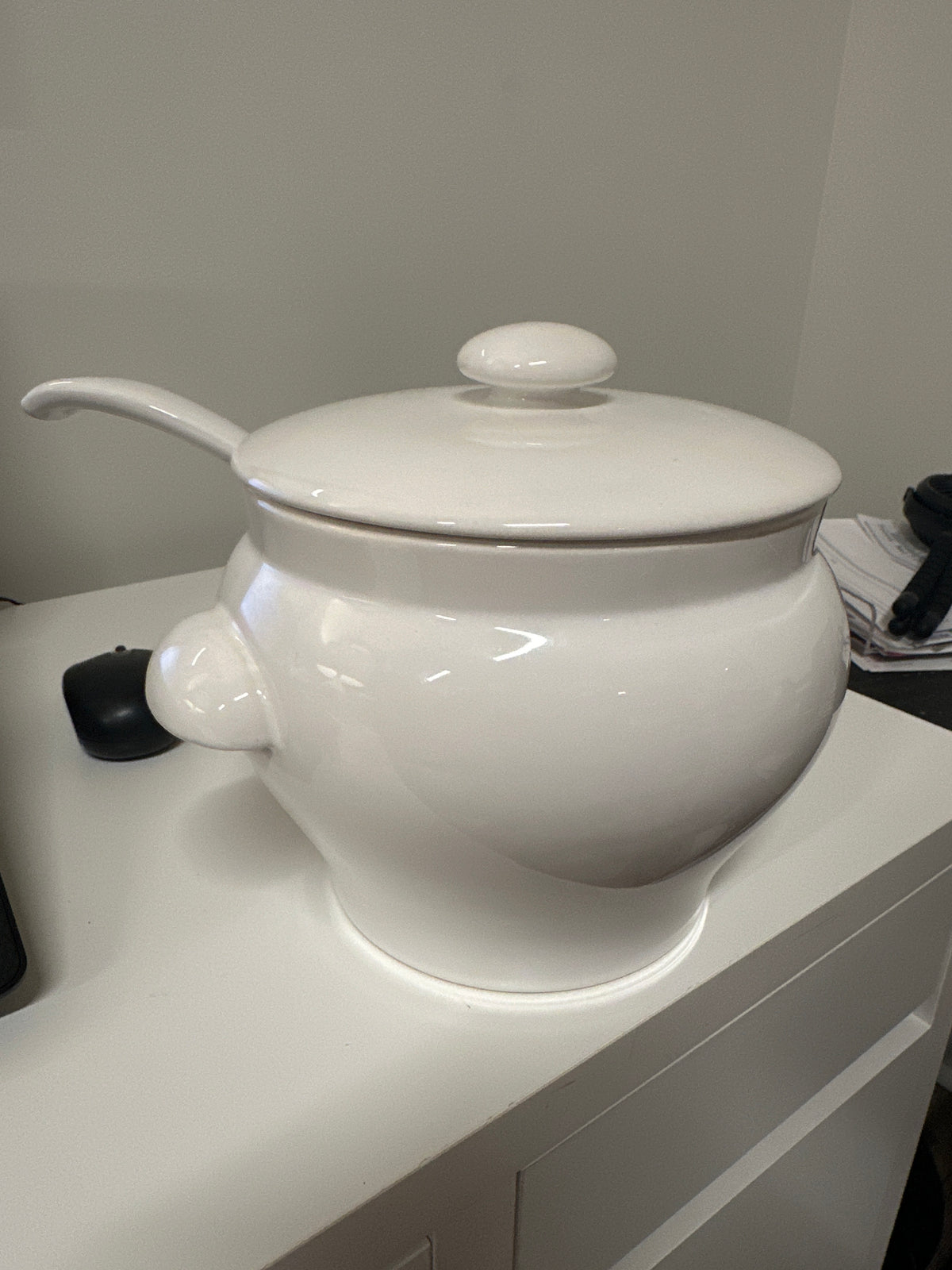 Stoneware Soup Tureen