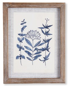 Blue Leaf Petite Prints