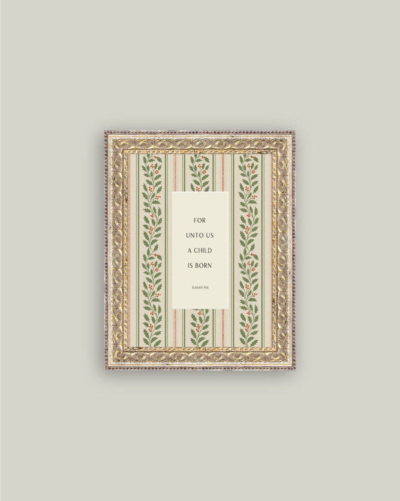 A Child is Born - 5x7